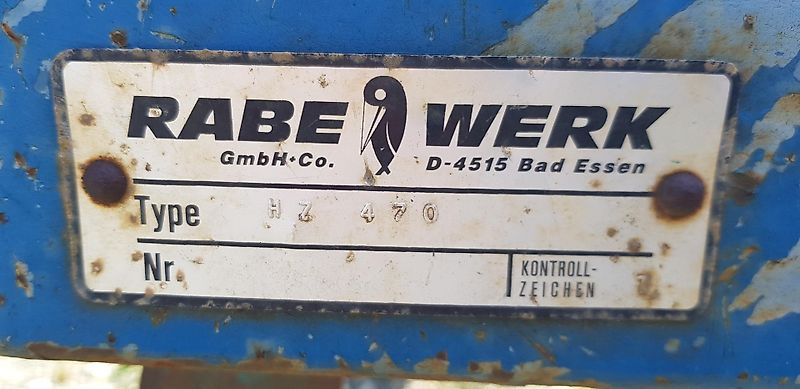 BBG BBG RabeWerk GHF_470 FlügelscharGrubber 2balkig Steinsicherung Zustreicher Rohrstabwalze