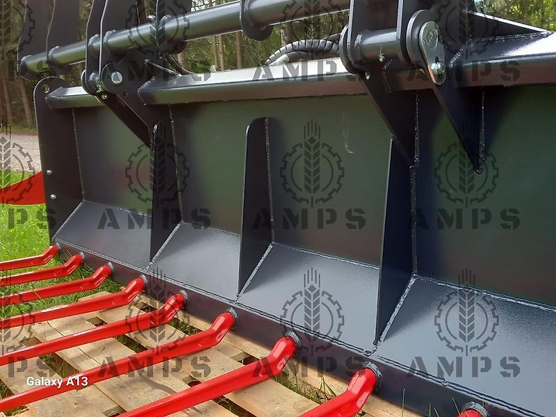 AMPS Krokodyl II-Siłownikowy Zęby Kute/ KROKODILGEBISS 2-ZYLINDER Manitou, New Holland