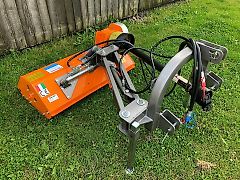 DELEKS Volpe120 Schlegelmulcher Mulcher Seitenverstellbar Mähwerk