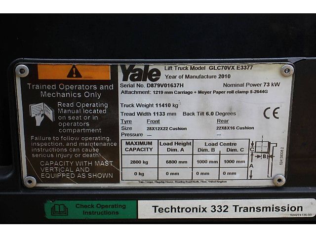 Yale GLC70VX