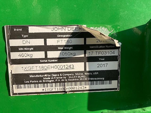 John Deere Einzelkornsämaschine 1725 NT