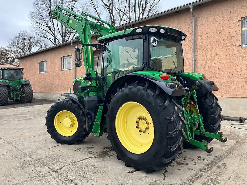 John Deere 6135R + FL 643R