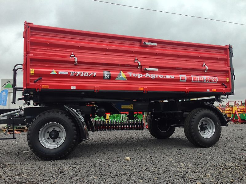 Top-Agro Top-Agro Metal-Fach Zweiachsanhänger 6-8 T