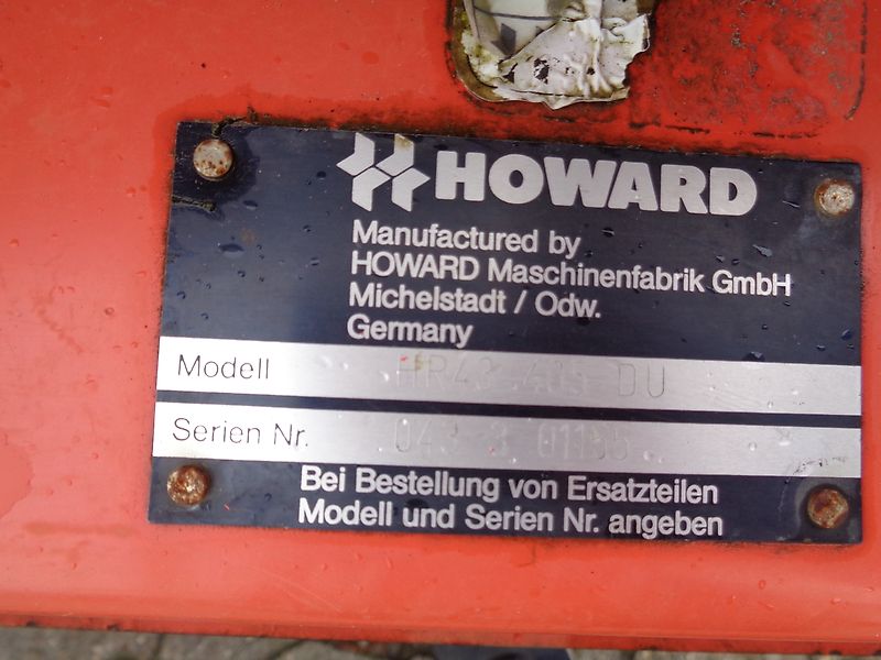 Kongskilde Howard Bodenfräse 4m mit Kerner Rotavator Rotalabour HR43 405 DU