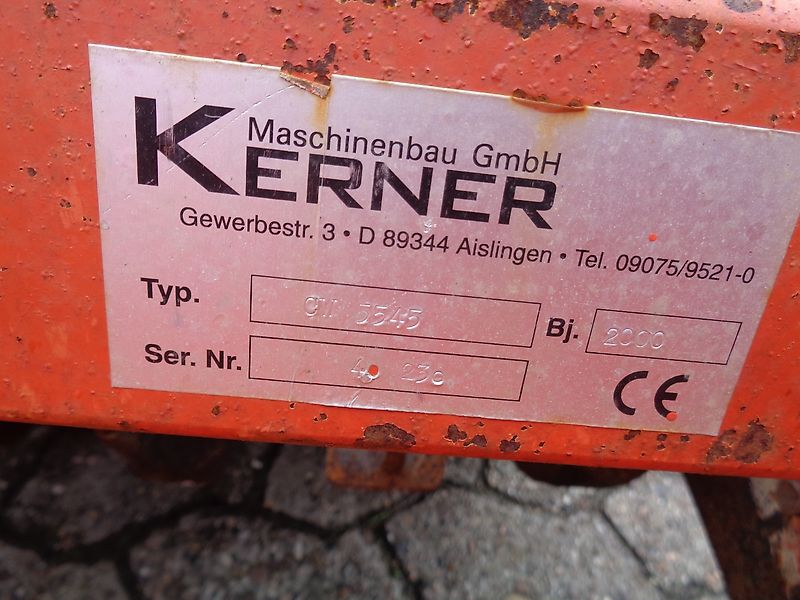 Kongskilde Howard Bodenfräse 4m mit Kerner Rotavator Rotalabour HR43 405 DU