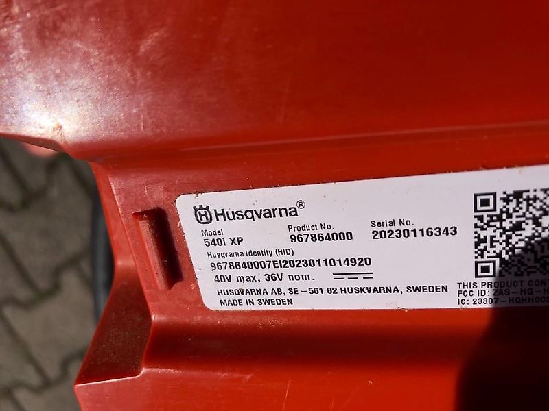 Husqvarna 540i XP Akkusäge