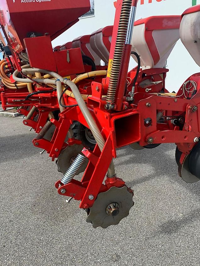 Kverneland Optima HD, mechanischer Antrieb, Reihendüngerstreuer, Visio - Säüberwachung, Baujahr 2007