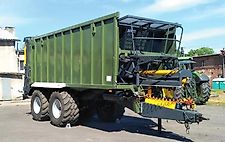 Kobzarenko Abschiebewagen Atlant TYP TZP-27 *NEU* (29,9 m³ mit Aufsatz 36 m³ ungepresst)