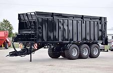 Kobzarenko Abschiebewagen ATLANT TZP-39 *NEU* (41 m³ mit Aufsatz 50 m³ ungepresst)