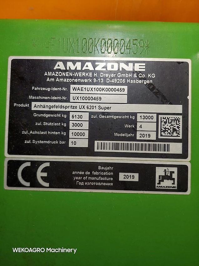 Amazone UX 6201 Super - 24-30-36m