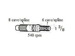 Ford Zapfwelle FORD E6NN-B728AA 83959984