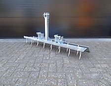 Manegebakvlakker 150cm voor minitractor Manegebakvlakker 150cm voor minitractor