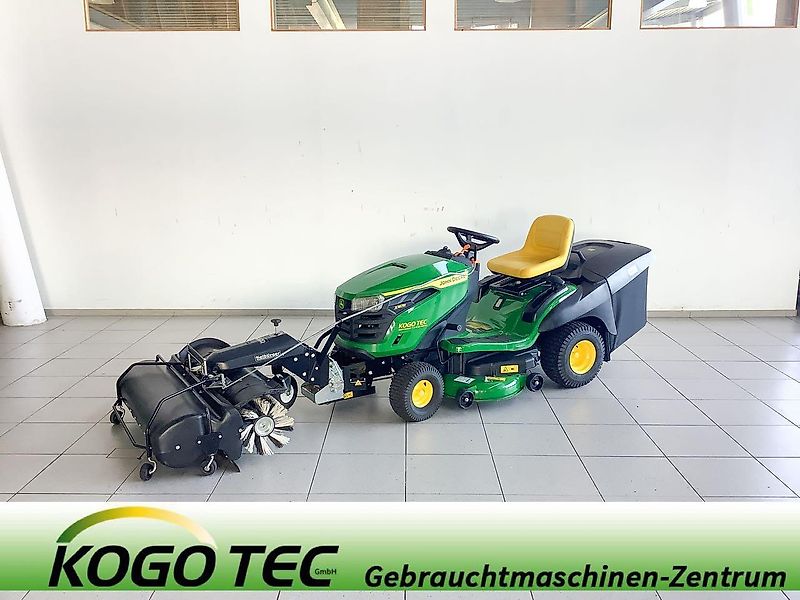 John Deere X167R m. Tielbürger tk520