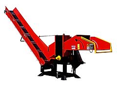 REMET CNC Holzhacker R-150 m. 3 Meter Förderband