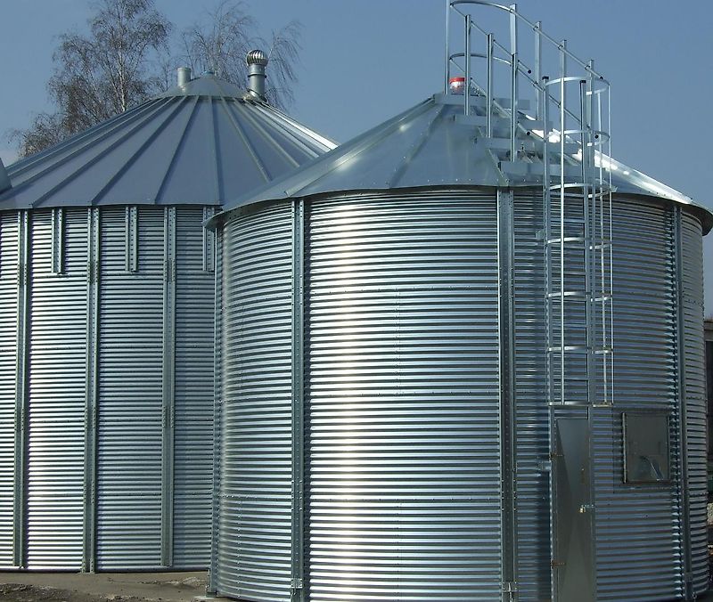 Unia OBI 500 Satztrockner Getreidesilo Trommelreiniger Elevator