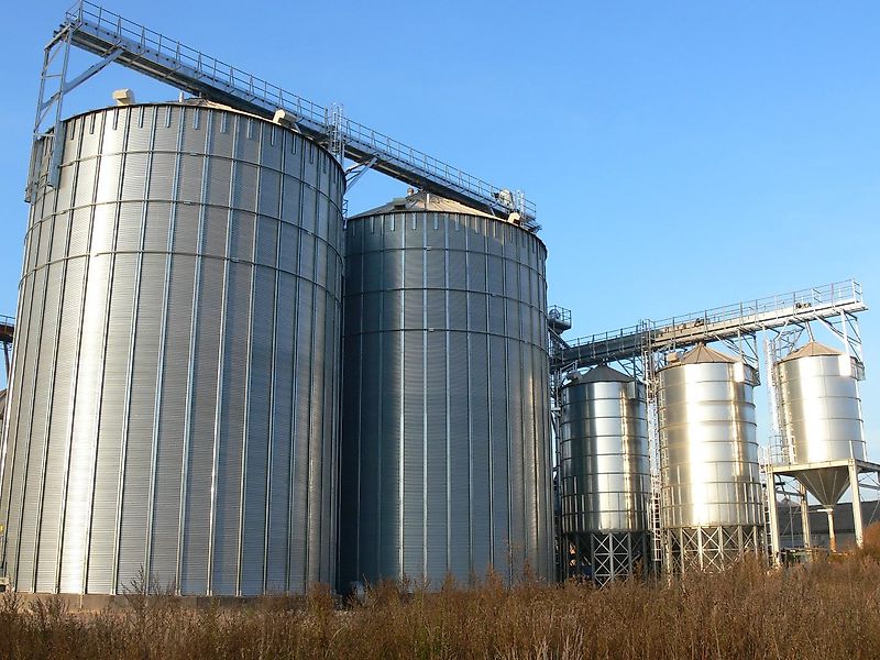 Unia OBI 500 Satztrockner Getreidesilo Trommelreiniger Elevator