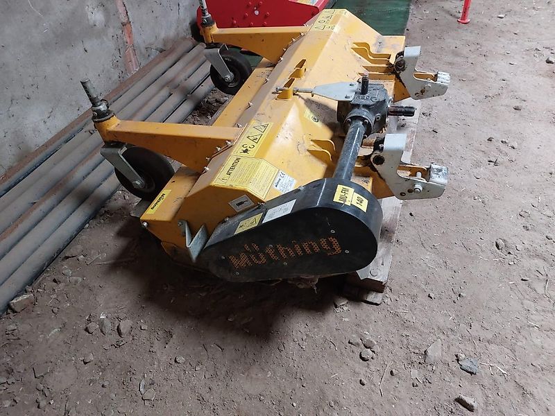 Krone Rubi kubota motor grasmaaier en klepelmaaier