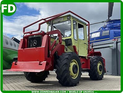 Mercedes-Benz MB Trac 800 mit Werner Forstausrüstung , Österreich Zulassung , 1.Hand