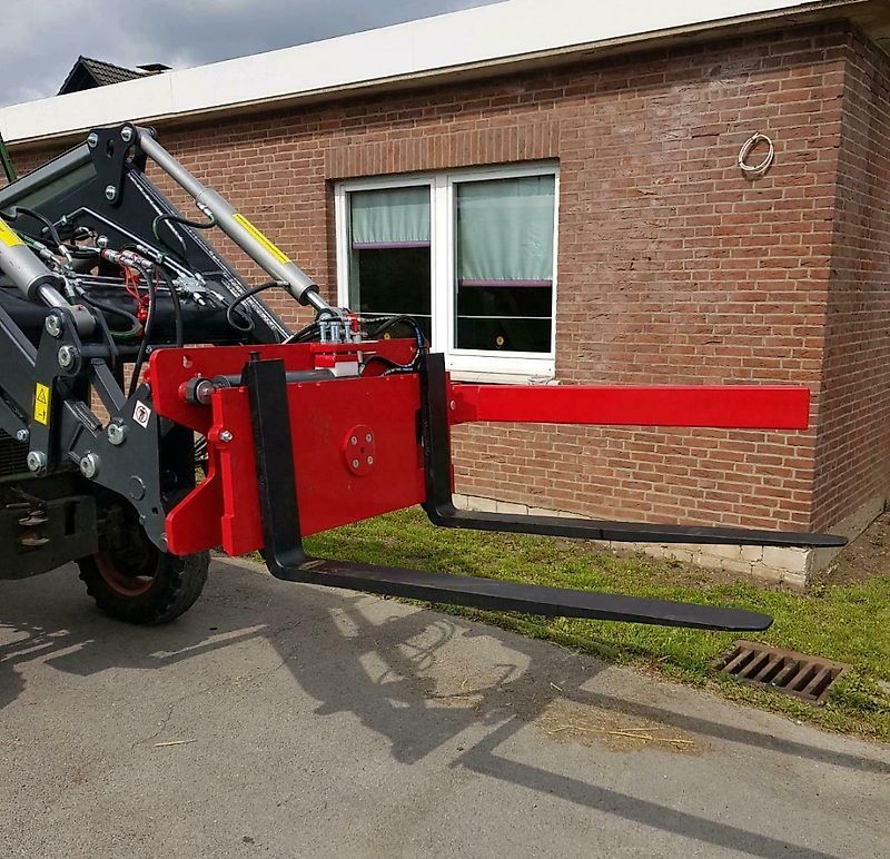 Kg-Tech Kistendrehgerät mit Euroaufnahme Palettengabel drehbar