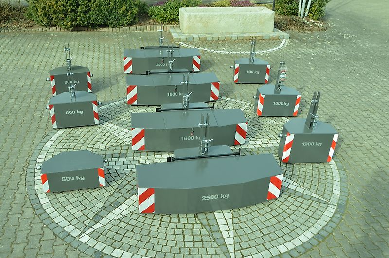 Koller STAHL-FRONTGEWICHTE David + Goliath