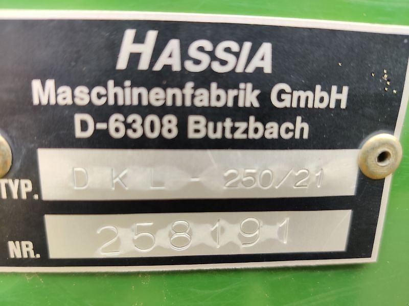 Hassia DKL 250 + RAU ZINKENROTOR