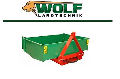 Wolf-Landtechnik GmbH hydraulischer Heckcontainer Premium HCPH 1,50m