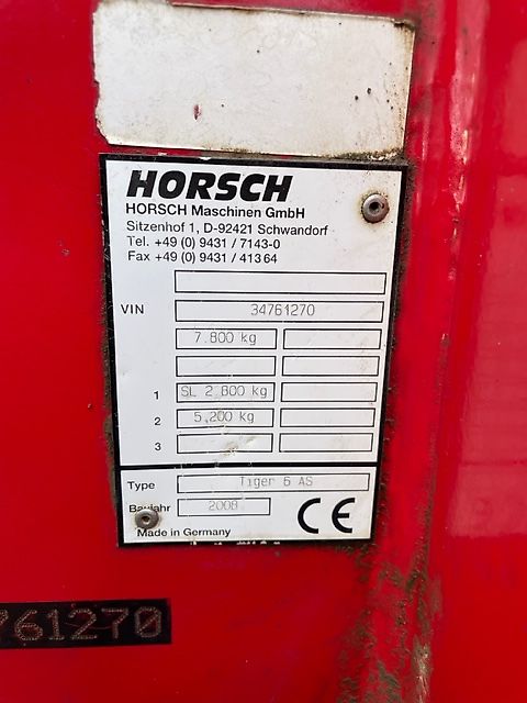 Horsch Tiger 6AS + Optipack 6DD