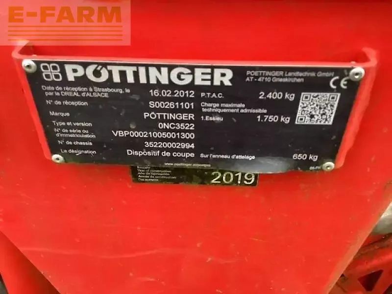 Pöttinger novacat307t