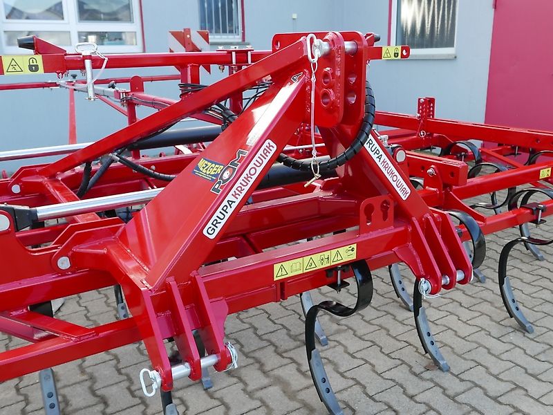 POM Meteor II 6 m Leichtgrubber (Flachgrubber, Federzinkengrubber)