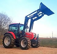 McCormick X5.085 mit Frontlader McCormick M15im  /  2+1 Leiter Druckluftbremsanlage