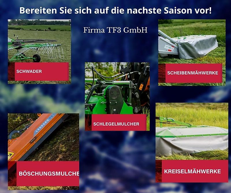 TALEX Auslegelmulcher Leopard 2,0 Talex +Welle Schlegelmulcher RB