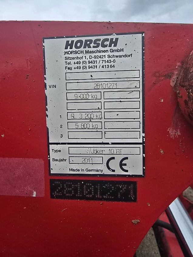 Horsch Joker 10RT
