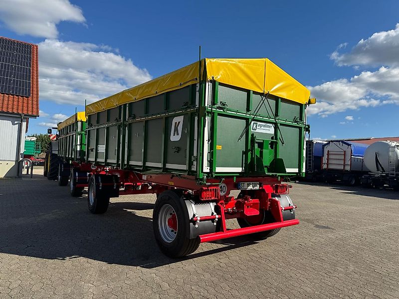 Kröger 18to mit Kunststoffbordwand Interne Nr. 40742