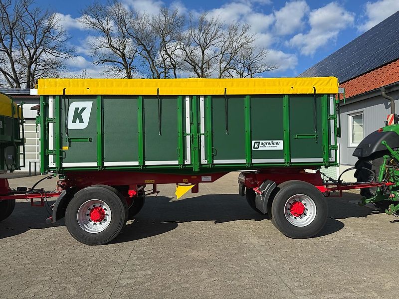 Kröger 18to mit Kunststoffbordwand Interne Nr. 40742