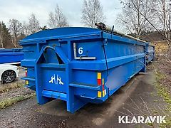 Lastväxlarflak 3 st Flakab 22 kubik med kapell