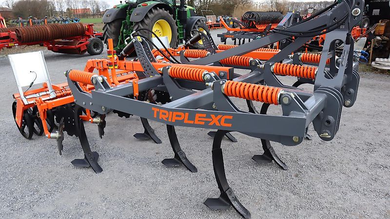 AgroXX TRIPLE-XC 3.0-10 ZINKEN GEFEDERT -- MULCHGRUBBER PREMIUM MIT DACHRINGWALZE--