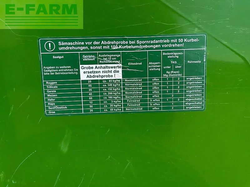 Amazone d 9 / 3000 special