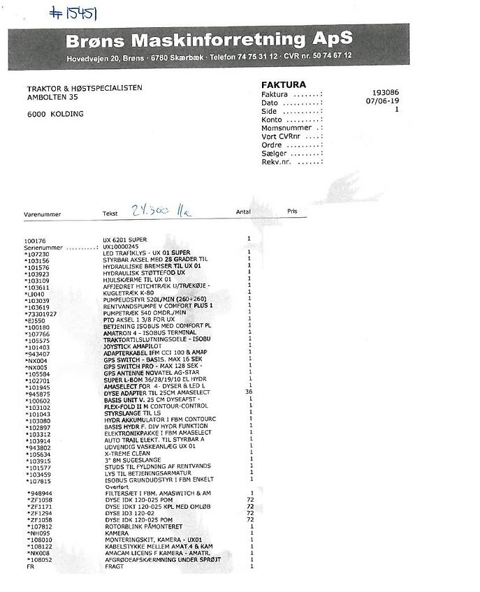 Amazone UX 6201 Super