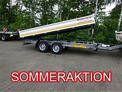 Möslein TTD 13 Weiß 13 t Tandem 3- Seitenkipper Tieflader