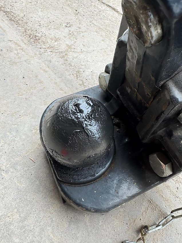 Sauermann K80 Zugkugelkupplung, Typ HS 125-K, 3t, 32er Schlittenbreite