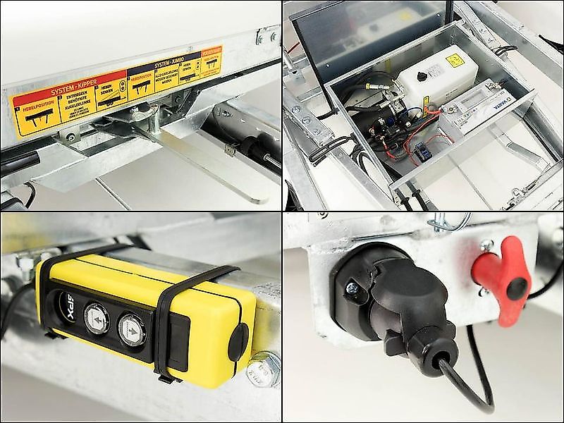 vezeko Multidreiseitenkipper VMDK35.4|210x400cm 3,5t|Ladefläche k