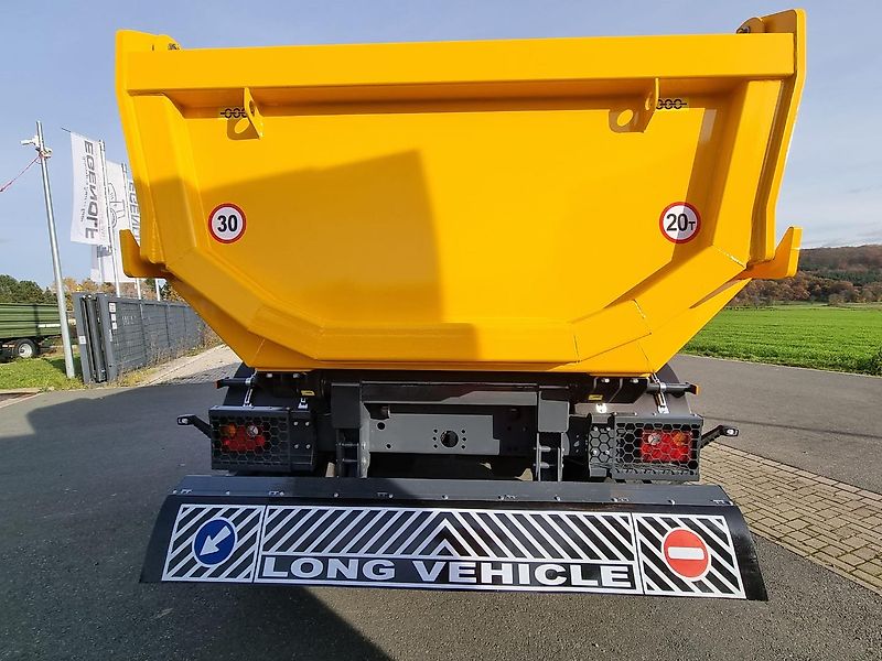 Kobzarenko Schwerlastmulde TSP-12 BPW Pendelachse (28.000 kg of Road)